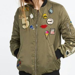Zara bomber jacket